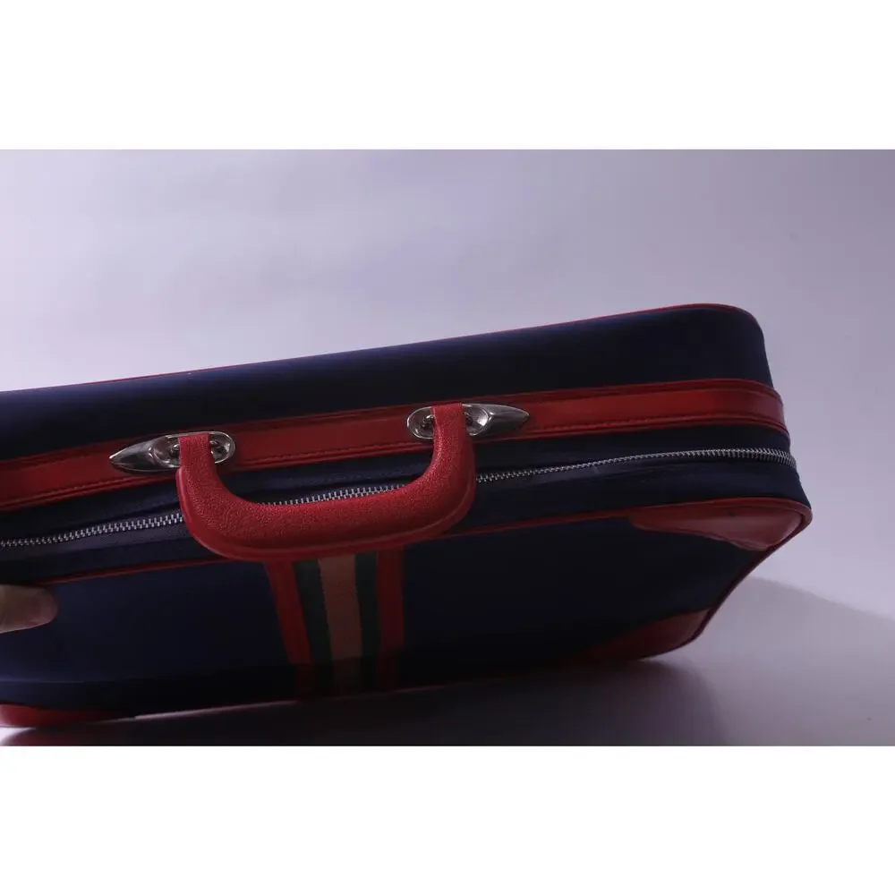 Airway Industries Suitcase, Blue Red, Children's Luggage, Stylish ~260122-WH O-
